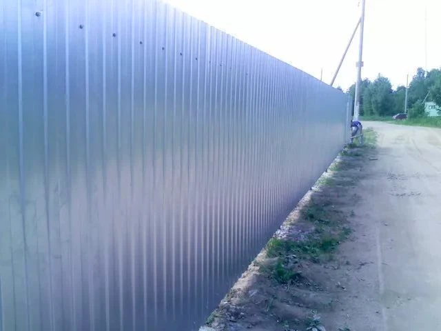 Применение Профнастил оцинкованный С8 0,4 мм 1200×2000 мм