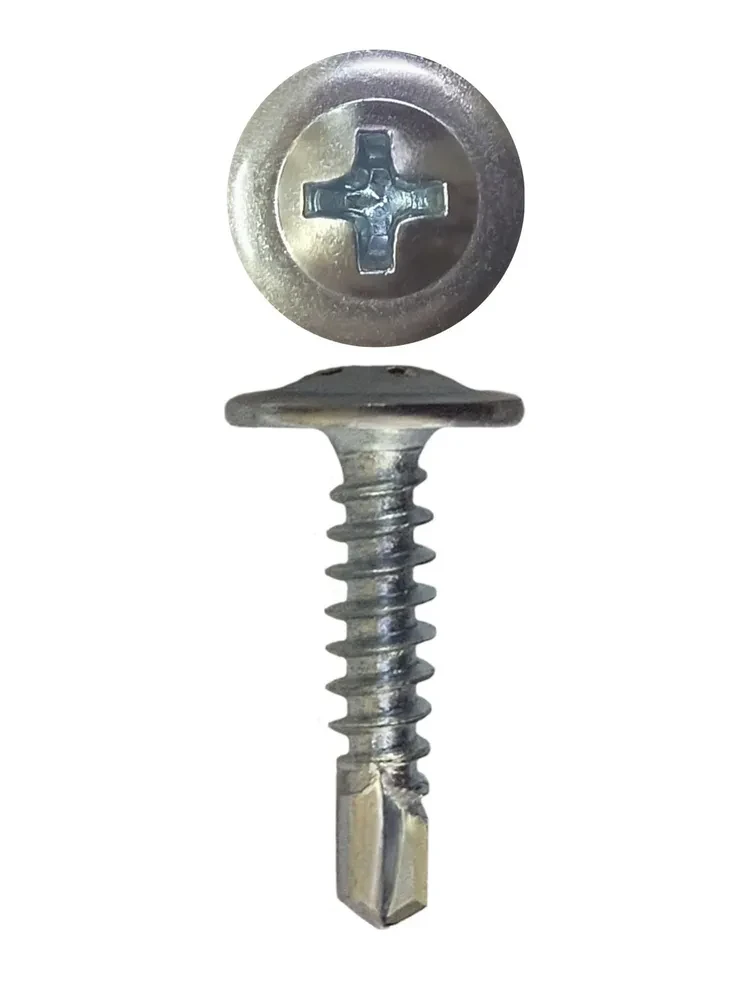 Саморез с прессшайбой 4,2х19 сверло (штучно)