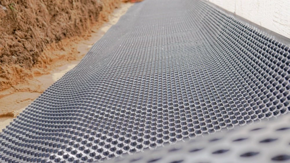 Применение Профилированная мембрана Plastguard, тип 400 1×20 м