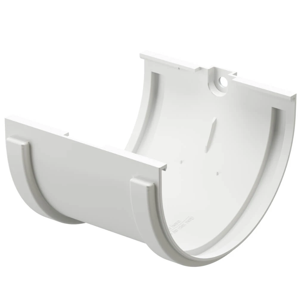 Соединитель желоба Docke Standard 18 Белый