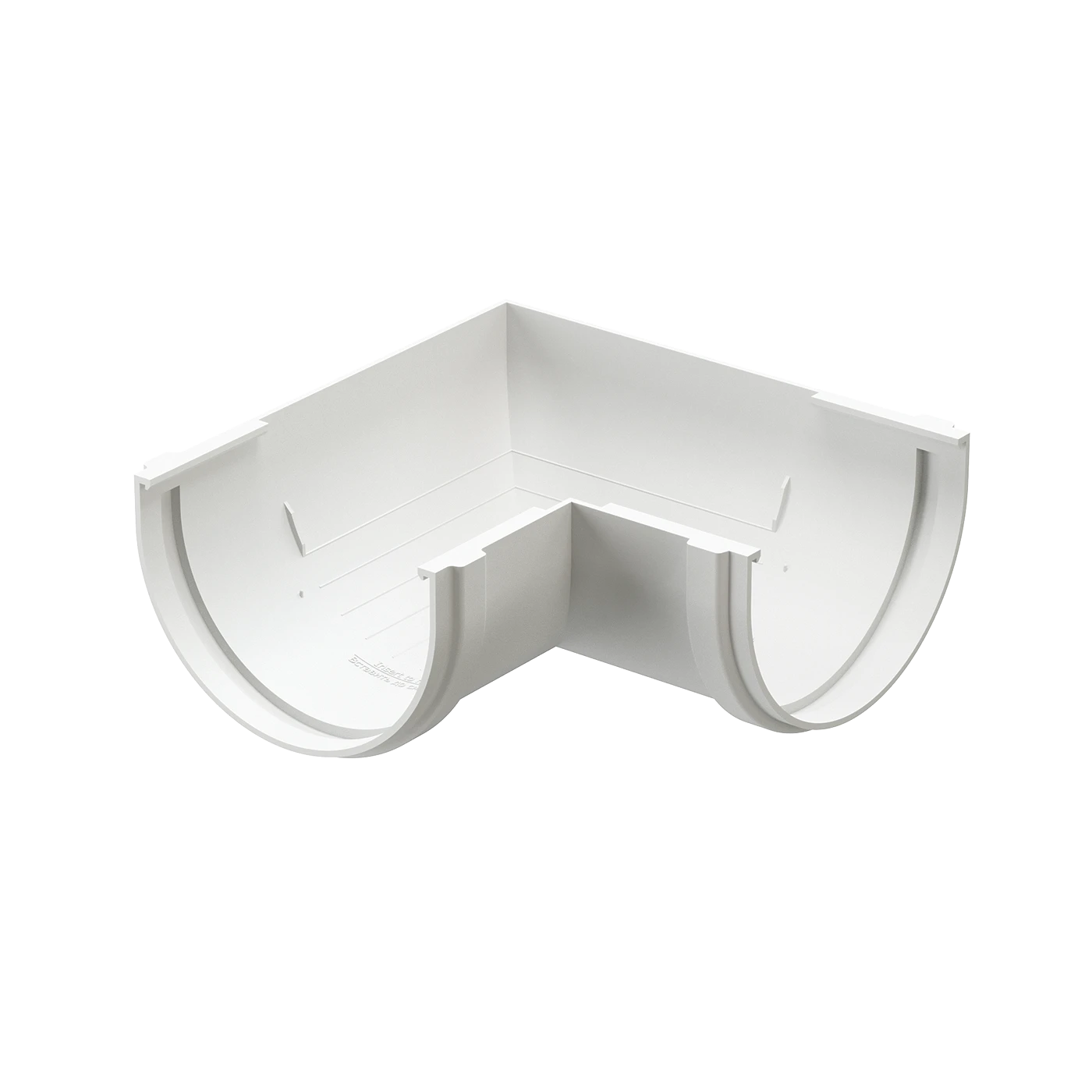 Угловой элемент Docke Standard 18 Белый